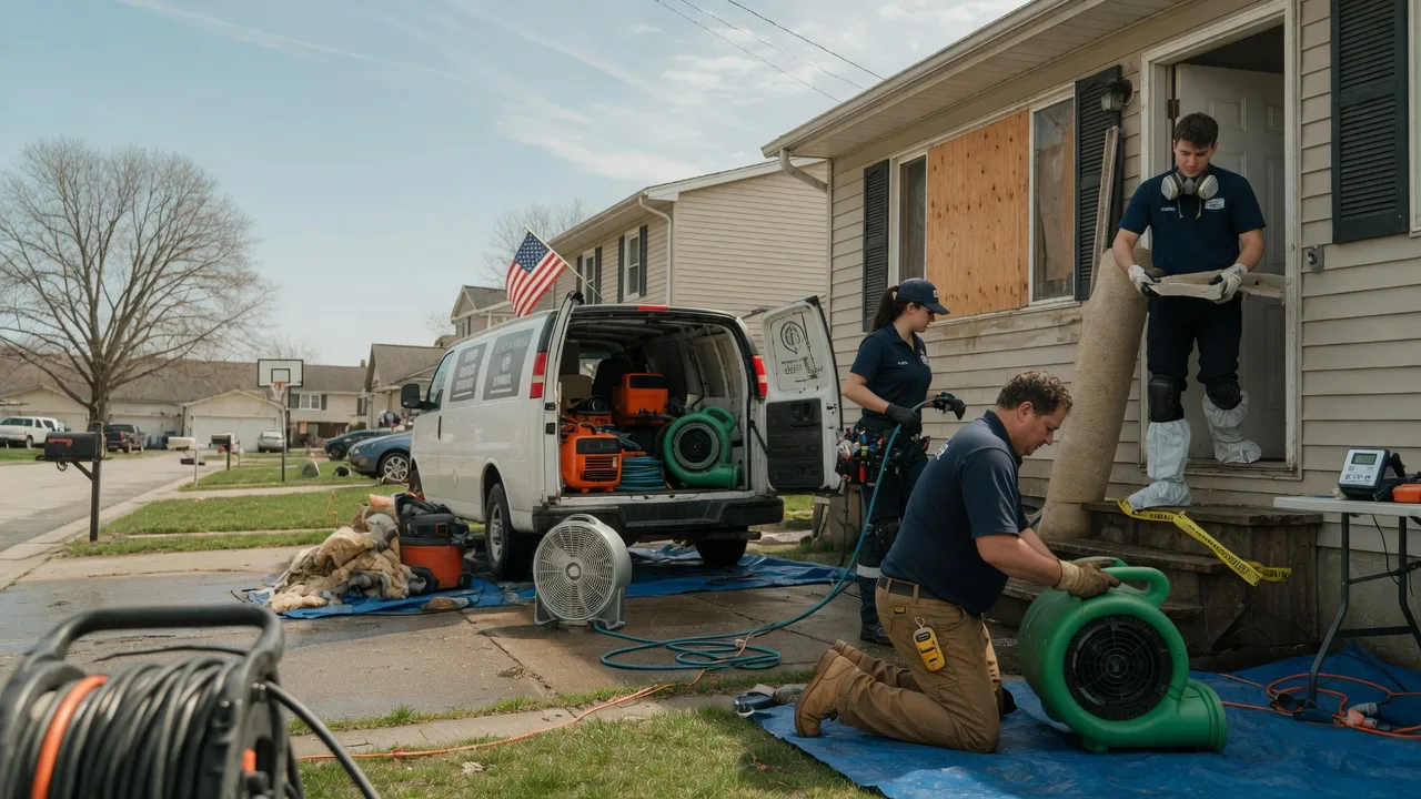 Water Damage Restoration in Valencia, PA near me